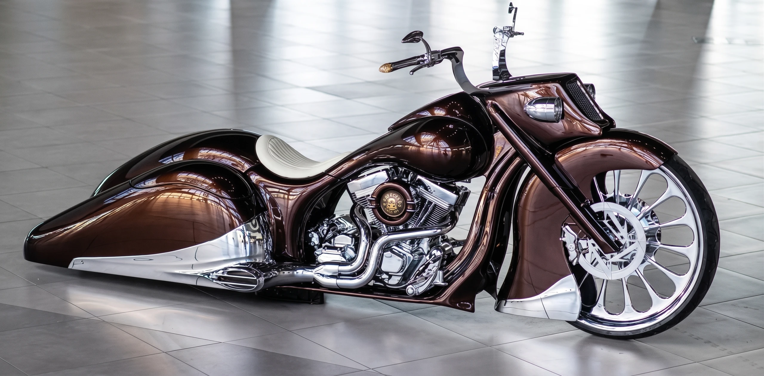 Lenkų meistrų šedevras: „Game Over Cycles“ sukūrė Jameso Hetfieldo automobilio įkvėptą motociklą „Slow Burn“