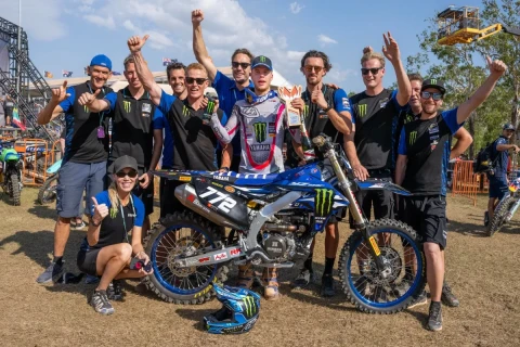 Galingas debiutas: braliukas Janis Reišulis Australijoje iškovojo trečiąją vietą ir tapo geriausiu MX2 sezono naujoku