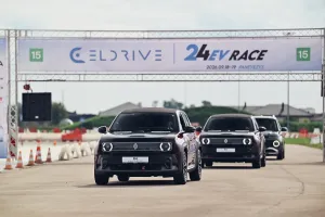 Startavo Eldrive 24H elektromobilių lenktynės