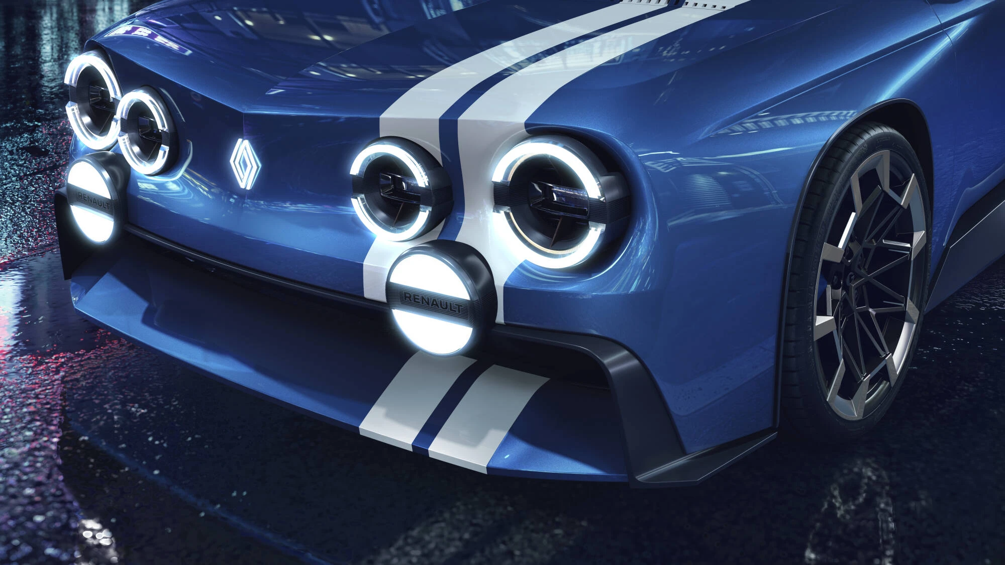 „Renault 8 Gordini Concept“: atgimstanti legenda, diktuojanti naujus standartus sportiniams elektromobiliams