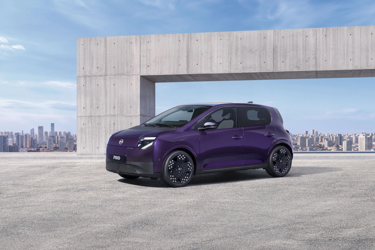 Sugrįžta „Nissan PIXO“: naujas elektrinis miesto mažylis su „Google“ ir „Gemini“ dirbtiniu intelektu