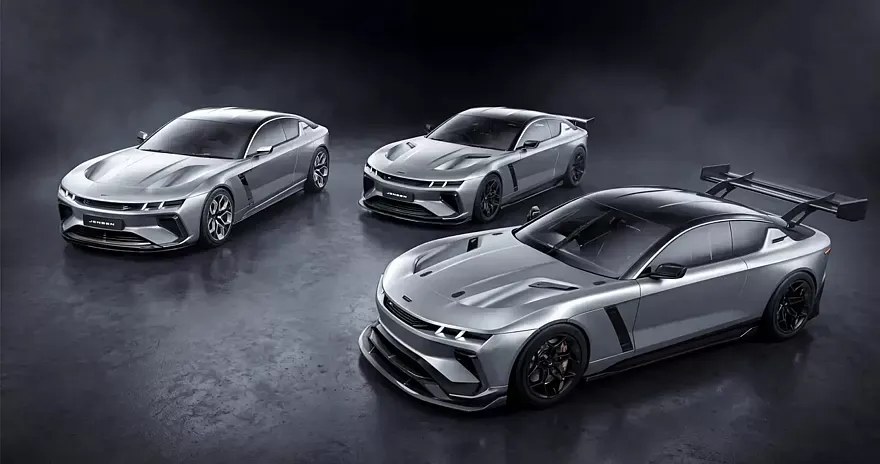 Britų klasikos sugrįžimas: pristatytas ekstremalus „Jensen Interceptor GTX“, o netrukus išvysime ir keliams skirtas versijas