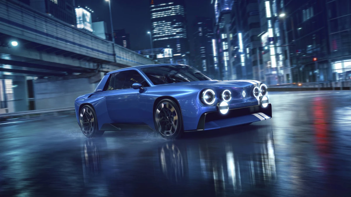 „Renault 8 Gordini Concept“: atgimstanti legenda, diktuojanti naujus standartus sportiniams elektromobiliams