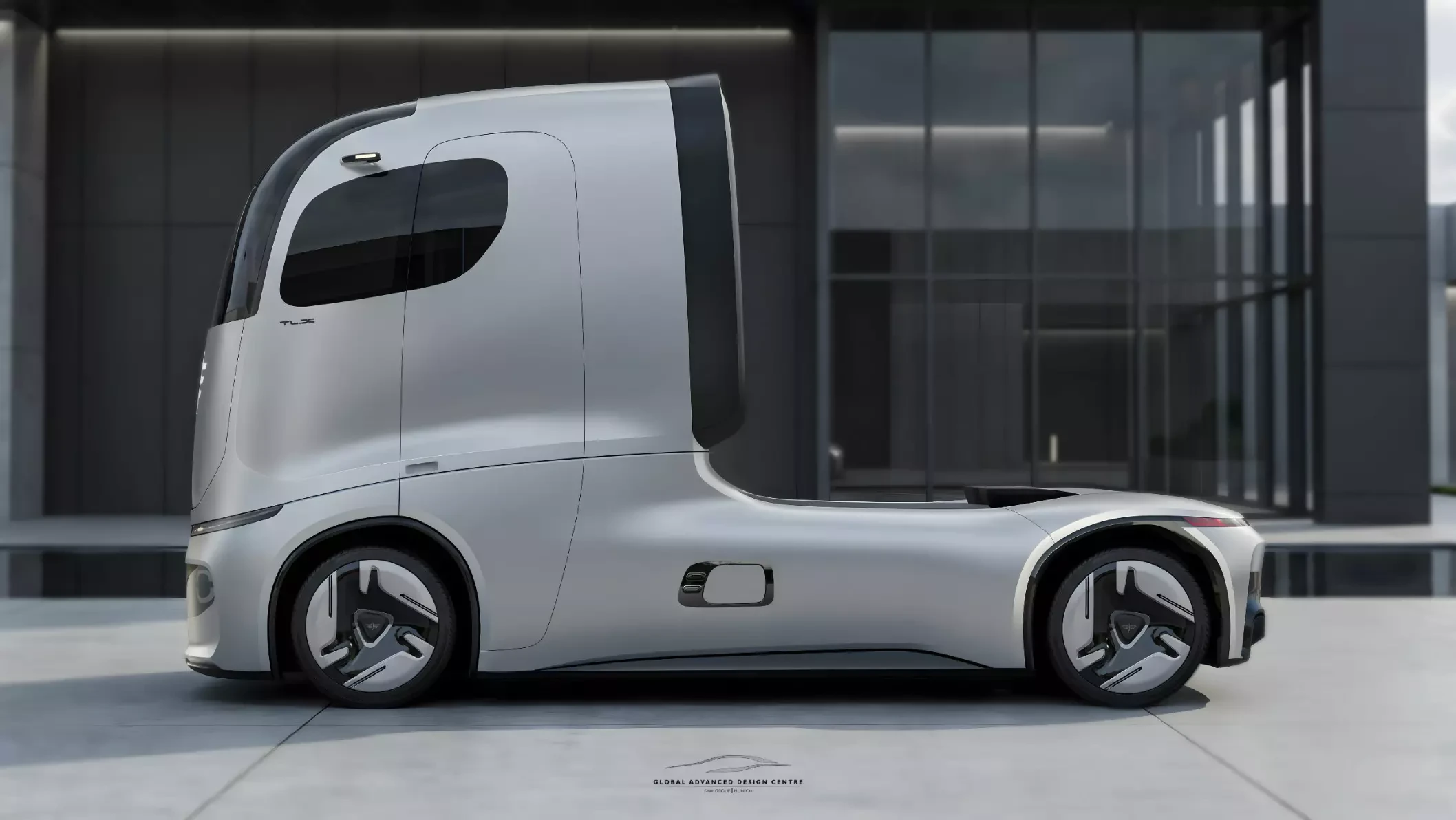 „Skulptūra ant ratų“: Hanoveryje debiutavo ateities sunkvežimis „FAW TL.X Concept 2036“