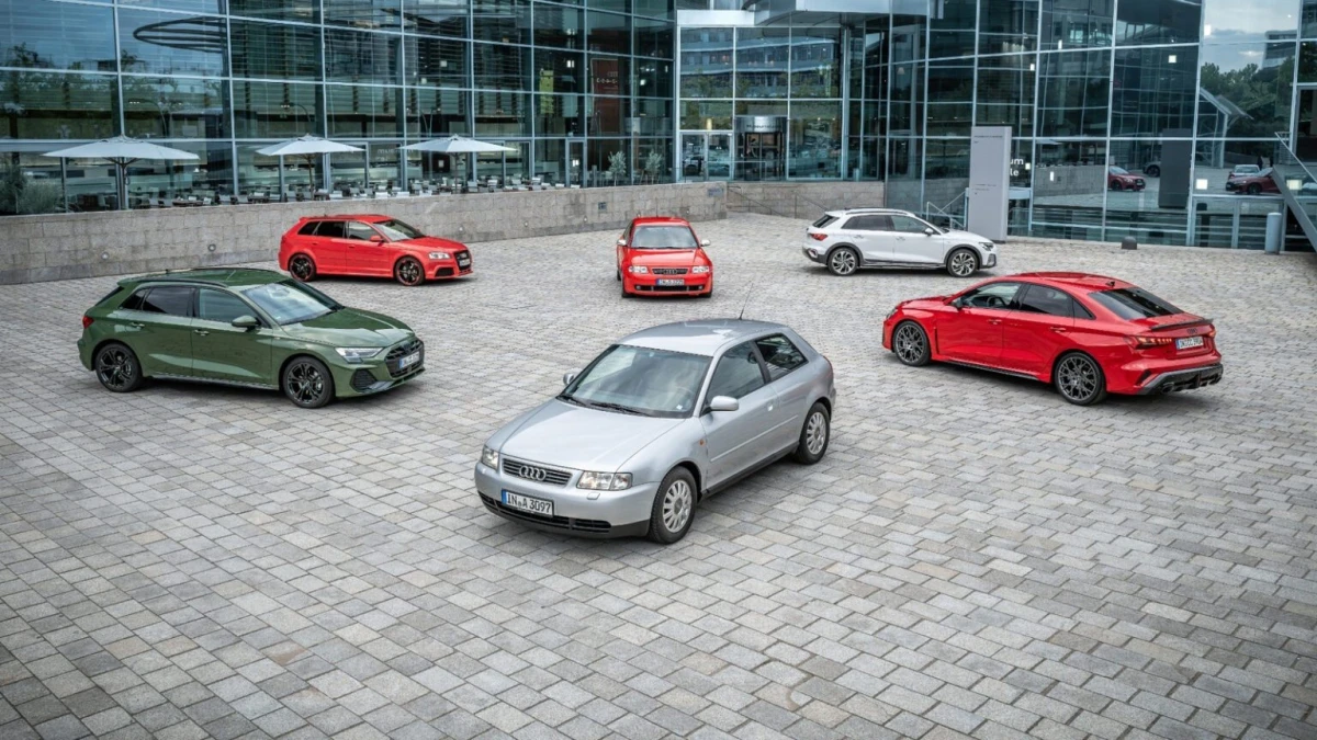Trijų dešimtmečių sėkmės istorija: „Audi A3“ peržengė 6 milijonų pagamintų automobilių ribą
