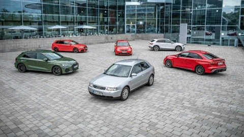 Trijų dešimtmečių sėkmės istorija: „Audi A3“ peržengė 6 milijonų pagamintų automobilių ribą