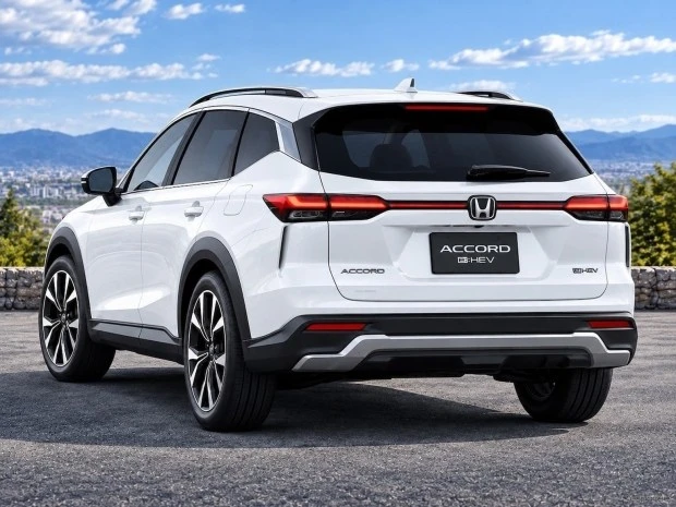 Prie „Crosstour“ šaknų: „Honda“ kuria naują padidinto pravažumo krosoverį „Accord“ pagrindu