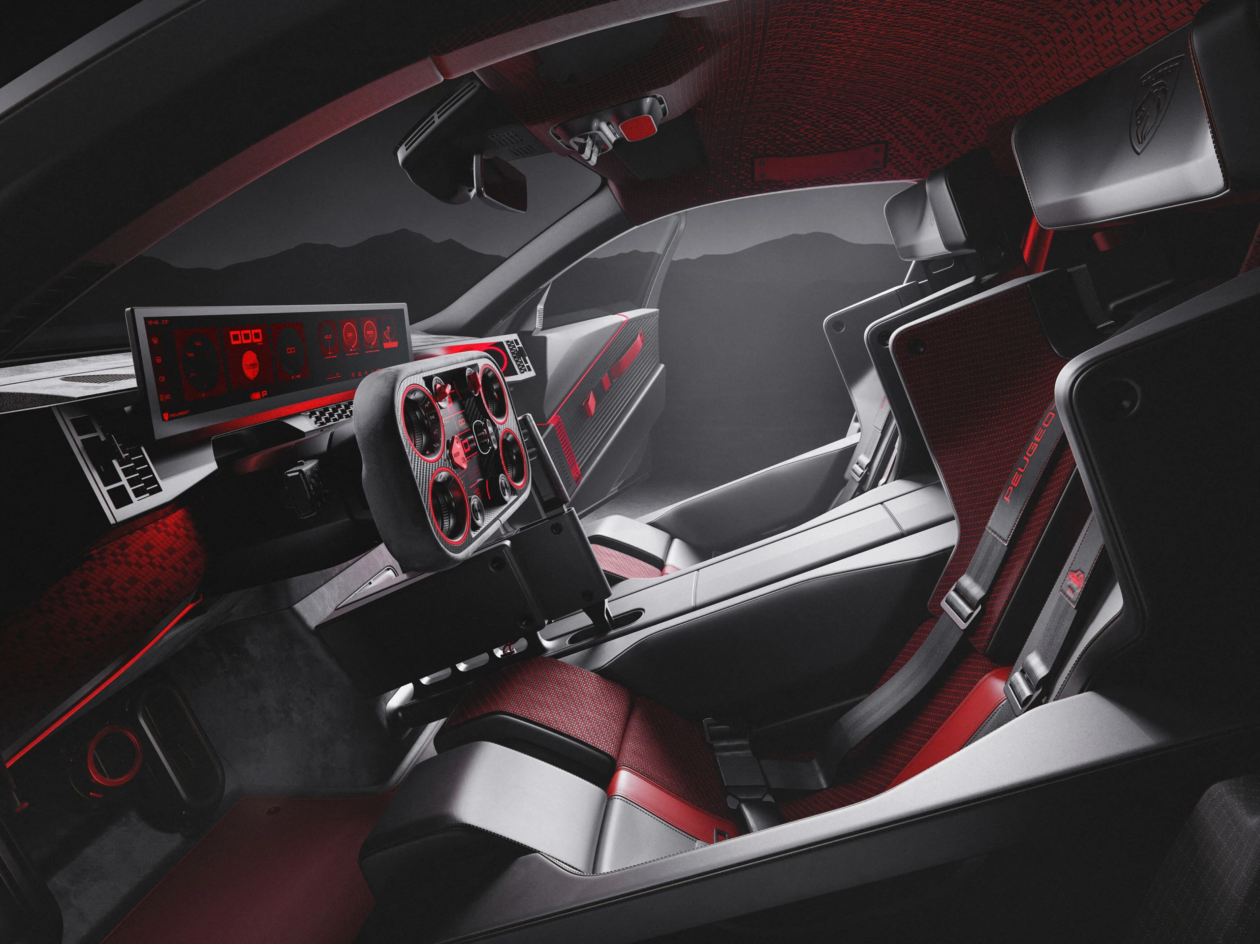 „Peugeot E-T16 Concept“: legendinio B grupės ralio monstro elektrinis atgimimas Paryžiuje