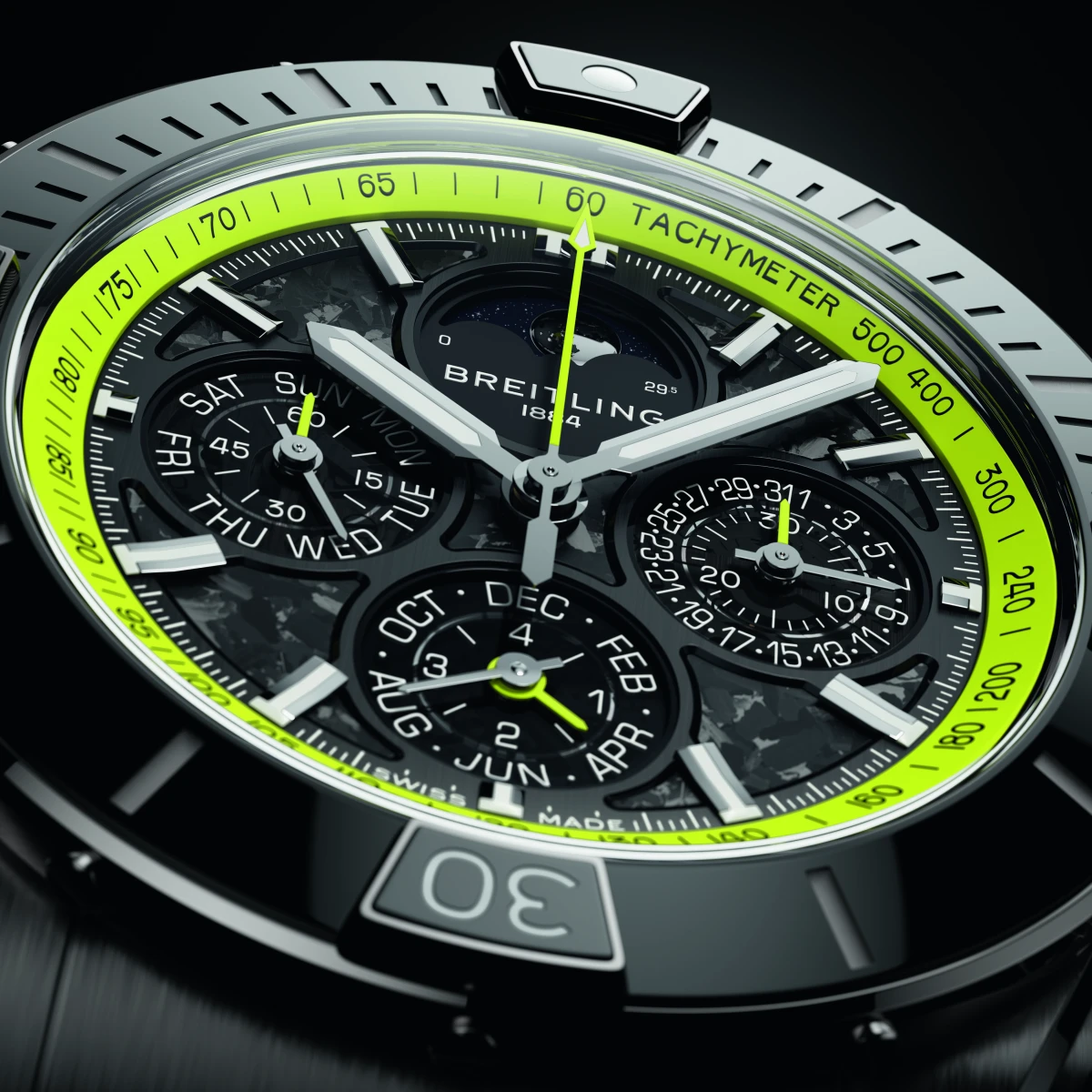 Prabangos viršūnė ant riešo: „Breitling“ pristato pagal individualų užsakymą gaminamus „Super Chronomat“ laikrodžius „Aston Martin Valhalla“ savininkams