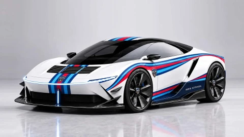 Italų superautomobilių renesansas: „Angelelli Automobili“ pristato trigubą „Tipo 829“ projektą