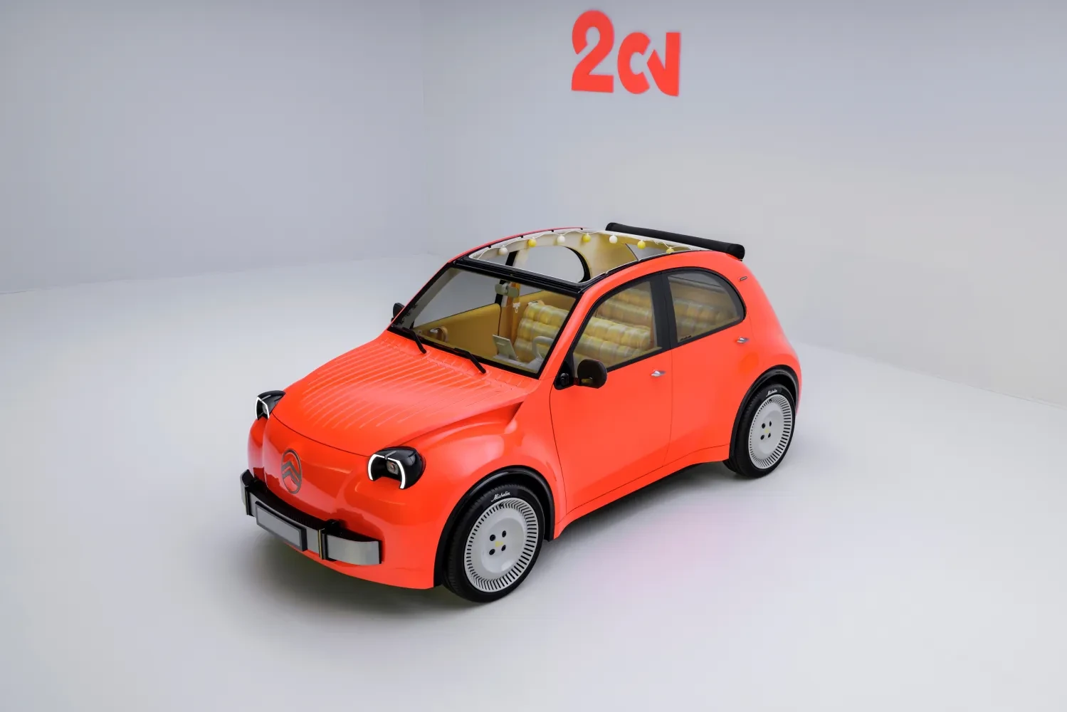 Legendos sugrįžimas Paryžiuje: pristatytas elektrinis „Citroën 2CV“ konceptas