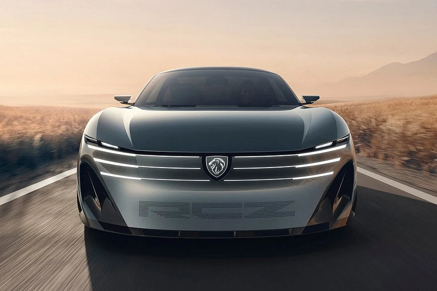 Prancūzų liūto sugrįžimas: Paryžiuje pristatytas elektrinis „Peugeot RCZ Vision“ konceptas su kietakūne baterija
