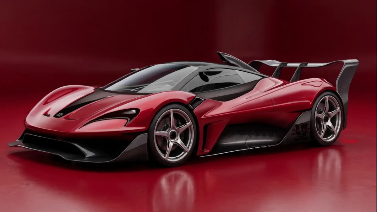 „Lanzante 95-59 HDK“: „McLaren F1 GTR“ įkvėptas, trasoms skirtas aerodinaminis monstras