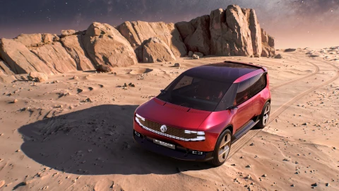 MPV atgimimas Paryžiuje: pristatytas futuristinis, 1984-ųjų istorijos įkvėptas „Renault E-Space Concept“