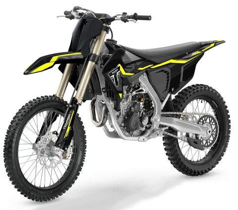 Čempionų ginklas tobulinamas: „Triumph“ pristatė atnaujintą 2027 m. motokroso modelį „TF 250-X“
