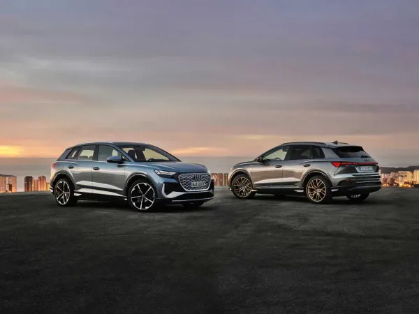 Elektrinis ir efektyvus: „Audi Q4 e-tron“ ir „Q4 Sportback e-tron“