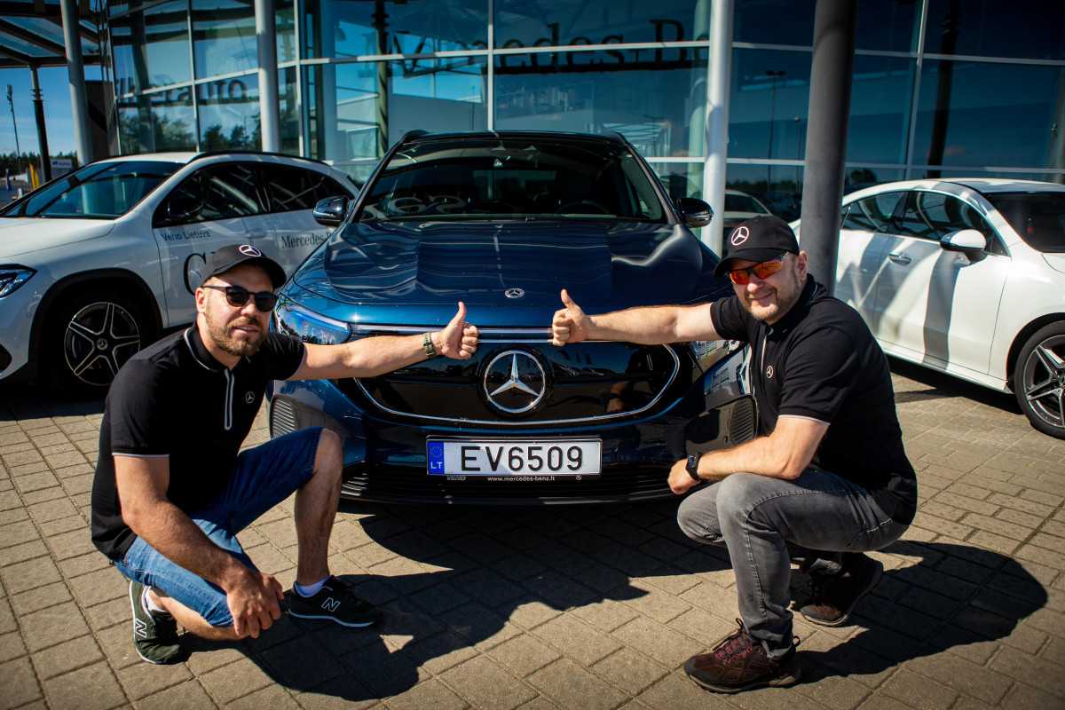 Elektromobilių lenktynėse pirmą kartą startuoja „Mercedes-Benz“