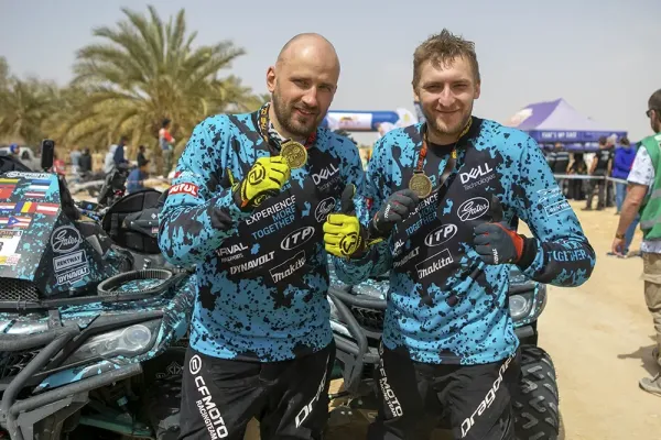 „CFMOTO RACING TEAM“ tapo čempionais „Fenix“ ralyje