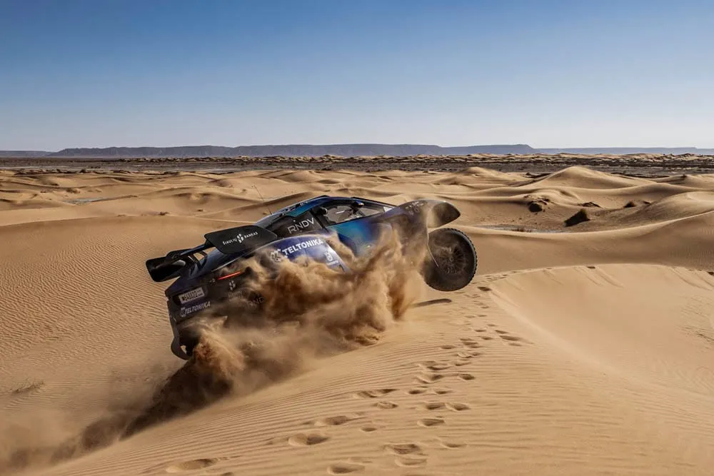 Pirmieji Vaidoto Žalos įspūdžiai po Maroke vykusių „Prodrive Hunter“ testų: „Tai – tikras kosminis laivas“