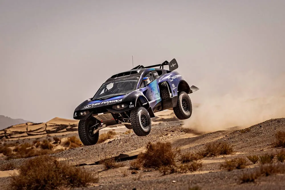 Pirmieji Vaidoto Žalos įspūdžiai po Maroke vykusių „Prodrive Hunter“ testų: „Tai – tikras kosminis laivas“