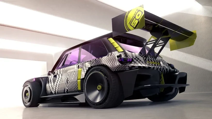 „Renault” parodė koncepciją „5 Turbo 3E”