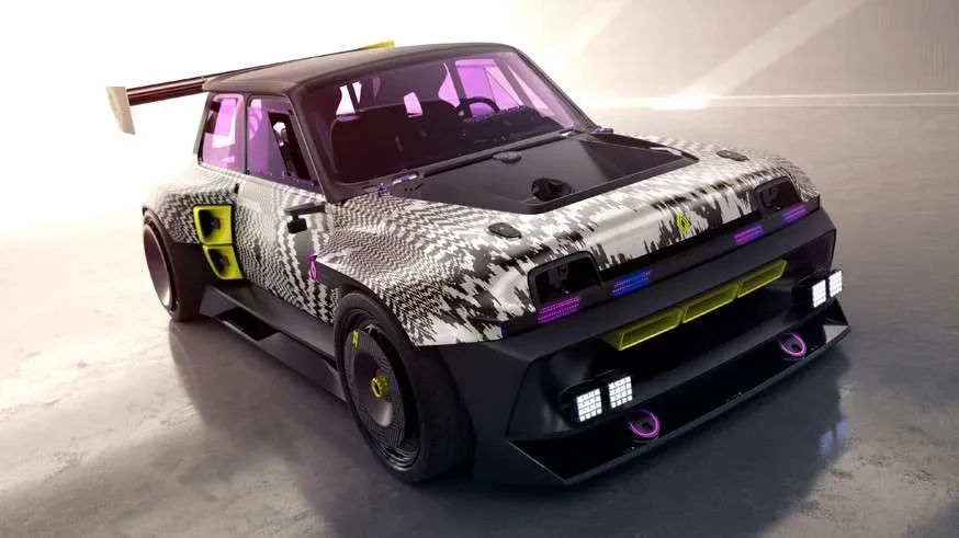 „Renault” parodė koncepciją „5 Turbo 3E”