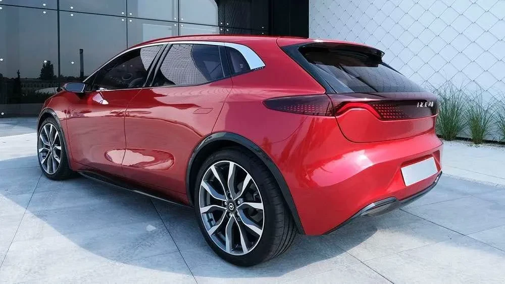 Siekianti konkuruoti su „Škoda” lenkų „Izera” naudos kinų „Geely” platformą