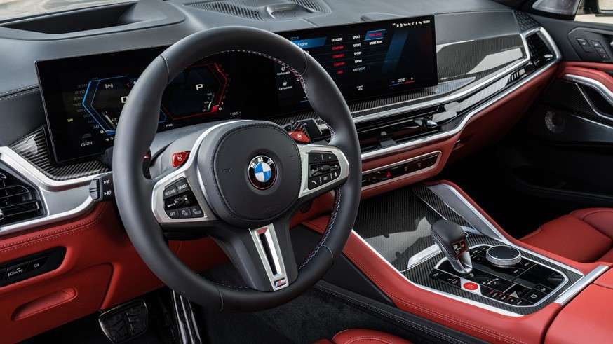 Atnaujinti BMW X5 M ir X6 M: "lengvasis hibridas", atnaujinta išvaizda ir didesnis ekranas