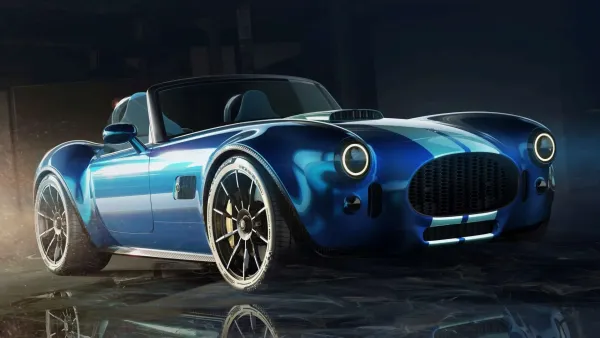 Visiškai naujas "AC Cobra GT Roadster": anglies pluošto kėbulas ir 663 AG V8