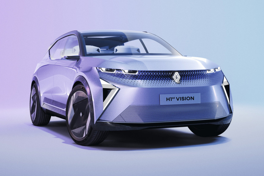 "Renault" vadovaujamas konsorciumas parodė "H1st Vision" koncepciją