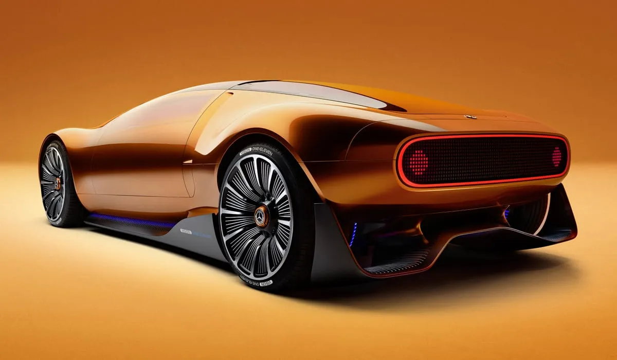 Superautomobilis „Mercedes-Benz Vision One-Eleven”: sugrįžimas į ateitį