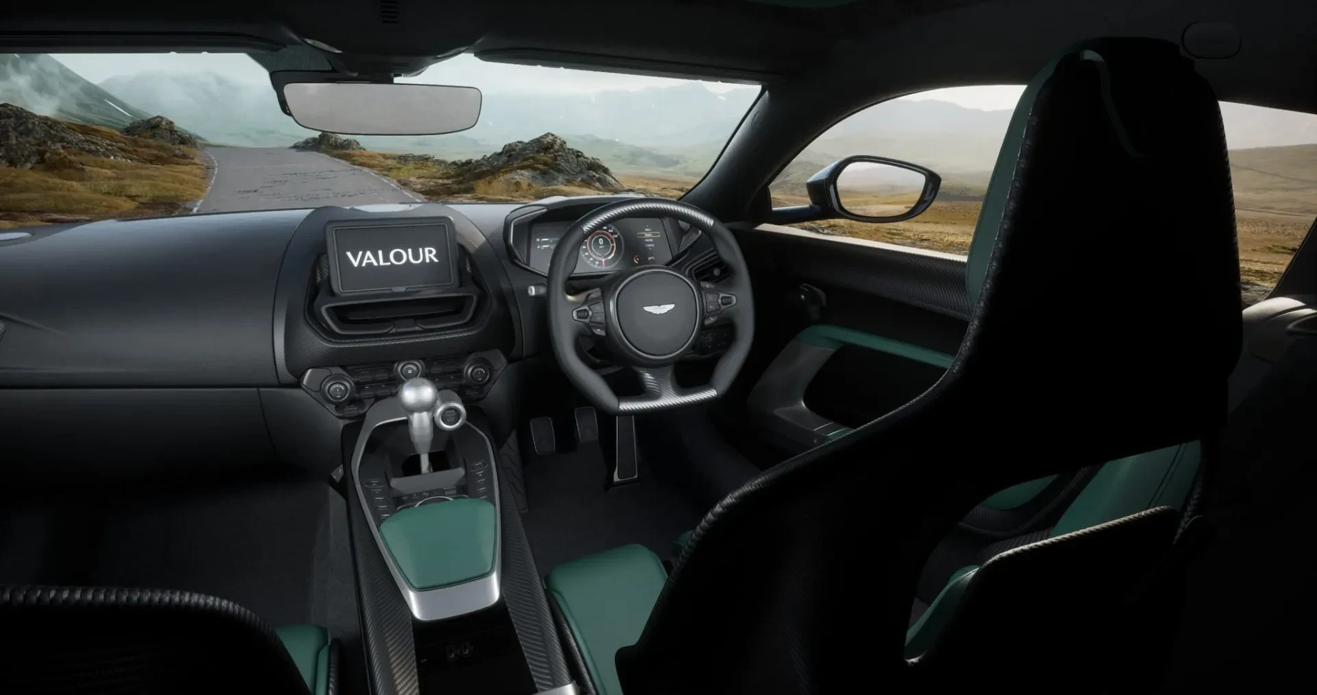 Riboto tiražo „Aston Martin Valour” su V12 varikliu ir automatine pavarų dėže
