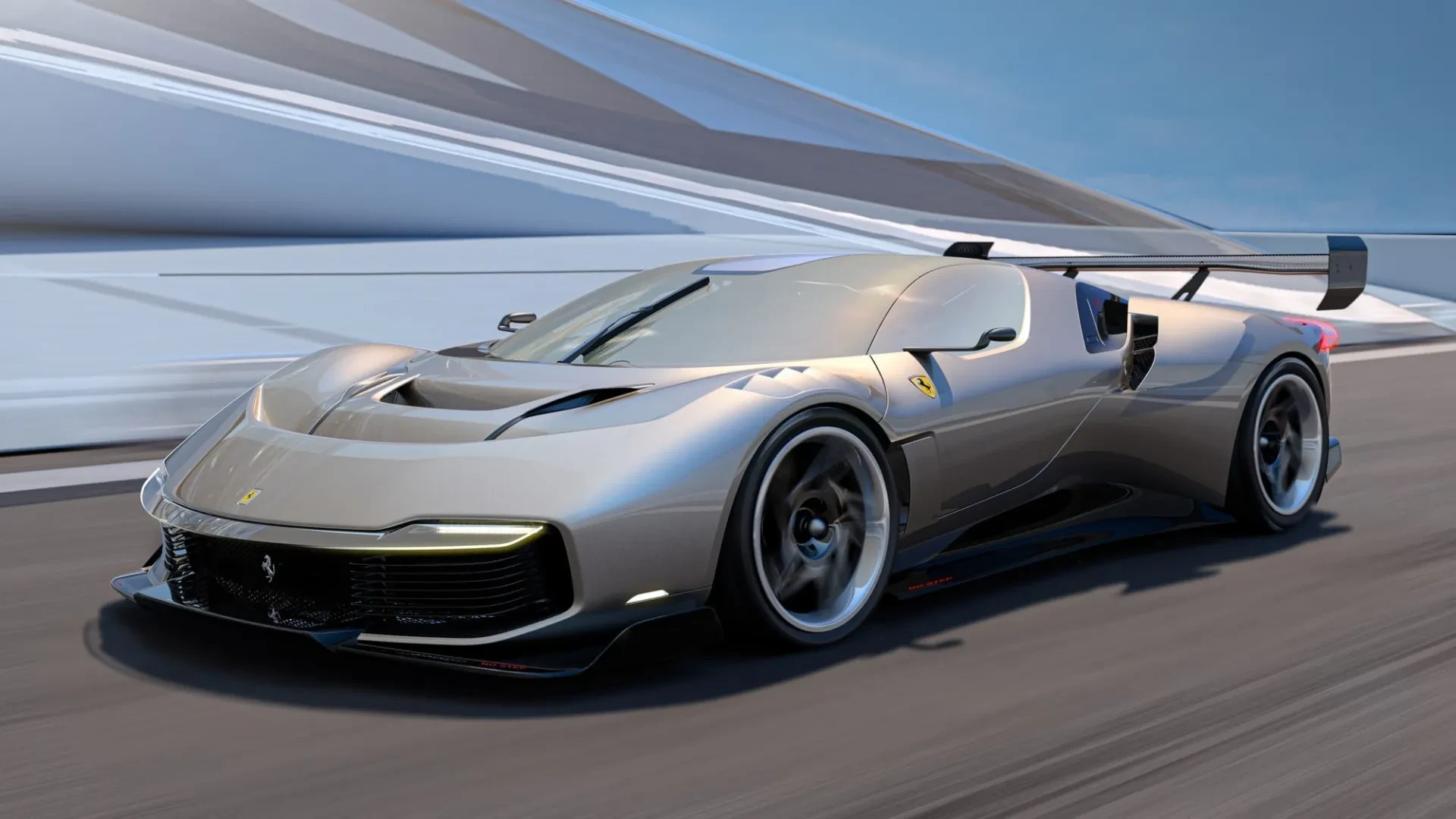 „Ferrari KC23”: unikalus treko superautomobilis su kvėpuojančiu kėbulu