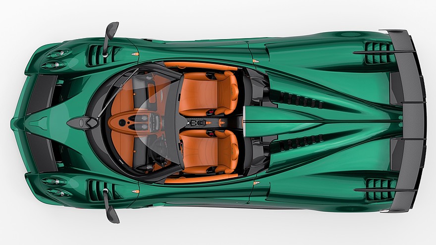 Pagani Imola Roadster: galingesnis, elegantiškesnis ir brangesnis nei originalus kupė