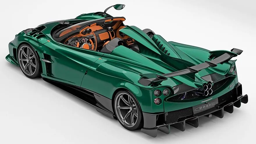 Pagani Imola Roadster: galingesnis, elegantiškesnis ir brangesnis