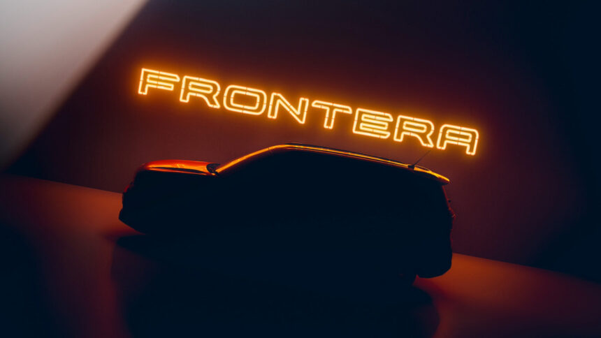 „Opel“ atgaivins „Frontera“ vardą – jį turės visiškai naujas SUV