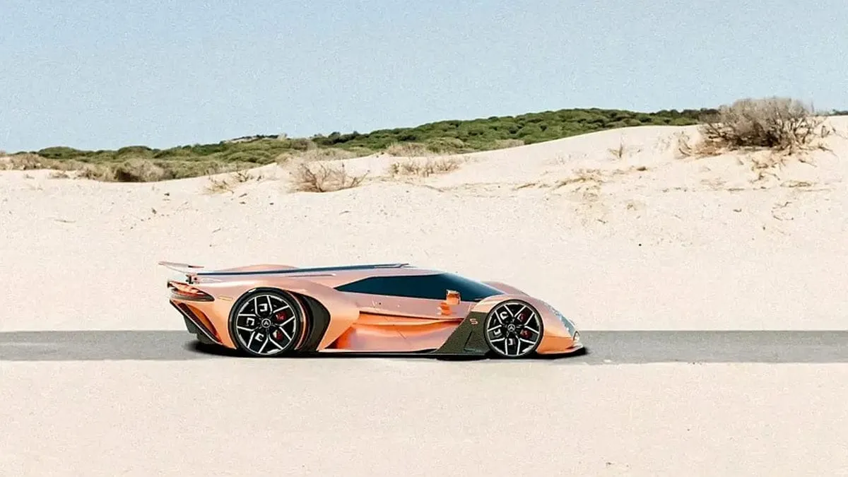 Skelbiama, kad naujasis „Ararkis Sandstorm” taps greičiausiu pasaulyje elektriniu superautomobiliu