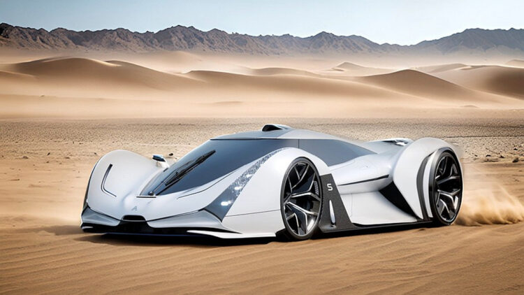 Skelbiama, kad "Ararkis Sandstorm" yra greičiausias pasaulyje elektrinis superautomobilis