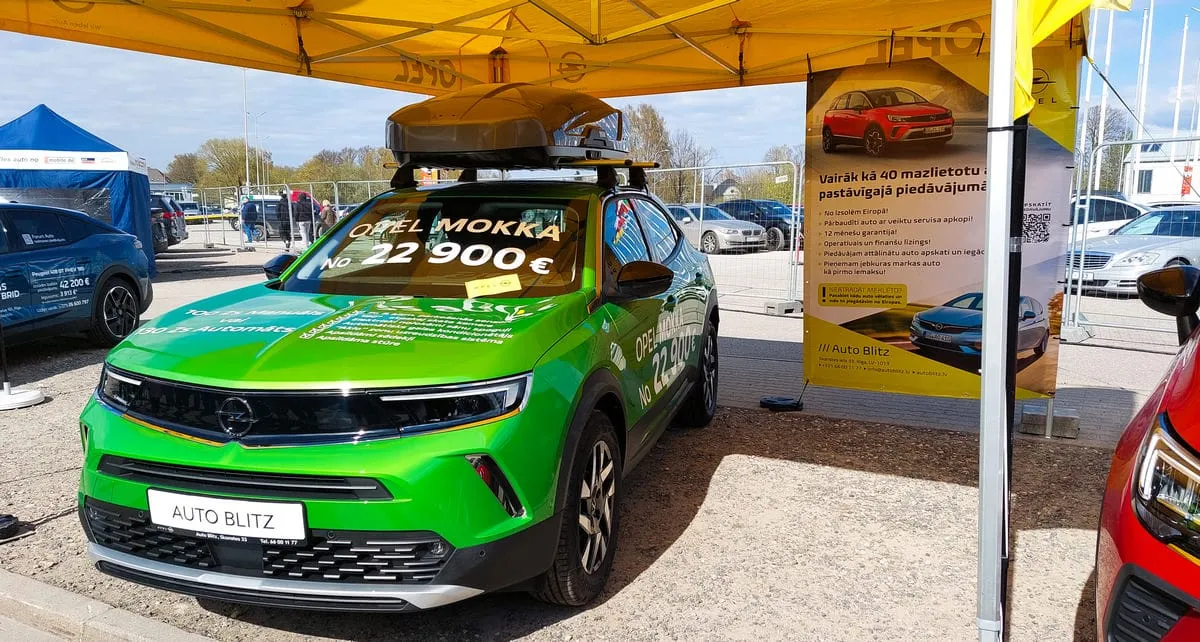 Rygoje praūžė didžiausia autoindustrijos paroda Baltijos šalyse „Auto 2024”