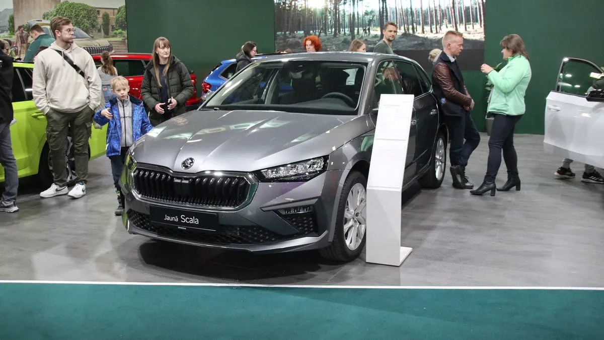 Rygoje praūžė didžiausia autoindustrijos paroda Baltijos šalyse „Auto 2024”