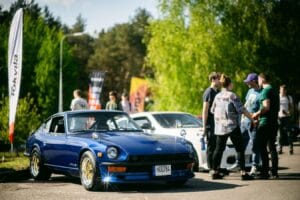 Japoniškų automobilių gerbėjai atidarė sezoną Vilniuje