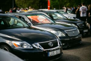 Japoniškų automobilių gerbėjai atidarė sezoną Vilniuje