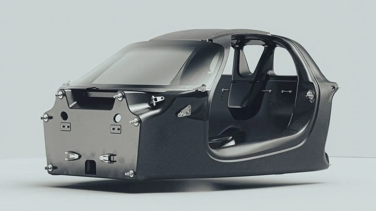 „Oilstainlab HF-11″: lengvas superautomobilis su keičiama transmisija