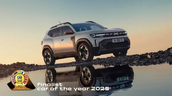 Istorinė akimirka „DACIA“ markei – pirmą kartą „Dacia“ prekės ženklas pateko į „Europos Metų automobilio“ konkurso finalą