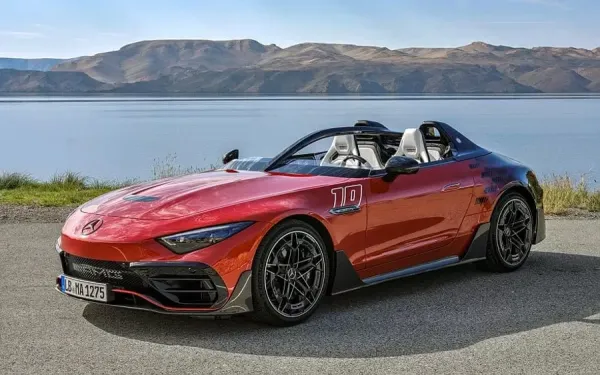 Mercedes-AMG PureSpeed rodsteris: greitas, triukšmingas, brangus