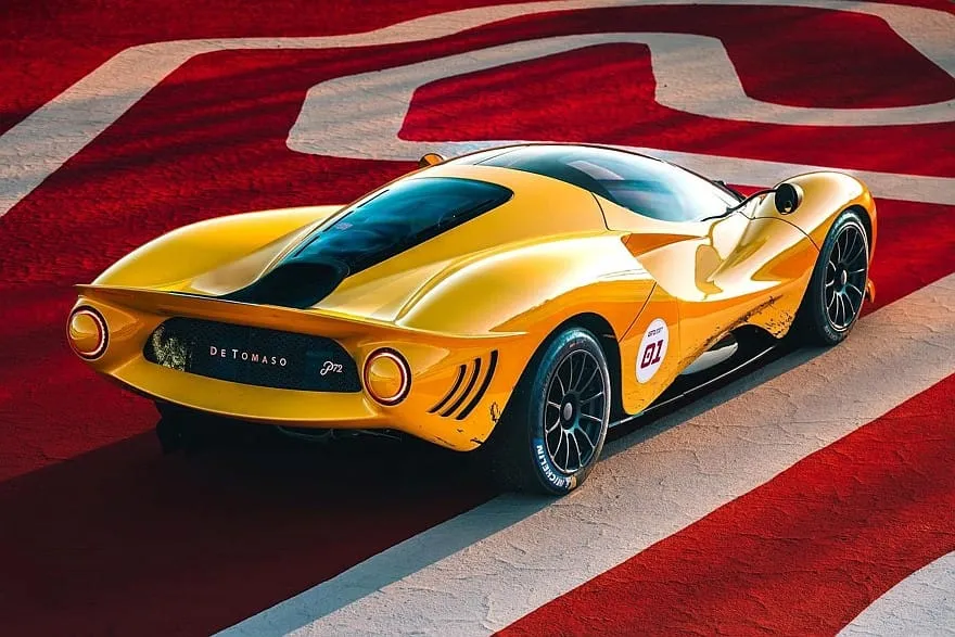 De Tomaso P72 vis dar kuriamas nors jau žadama pradėti gamybą