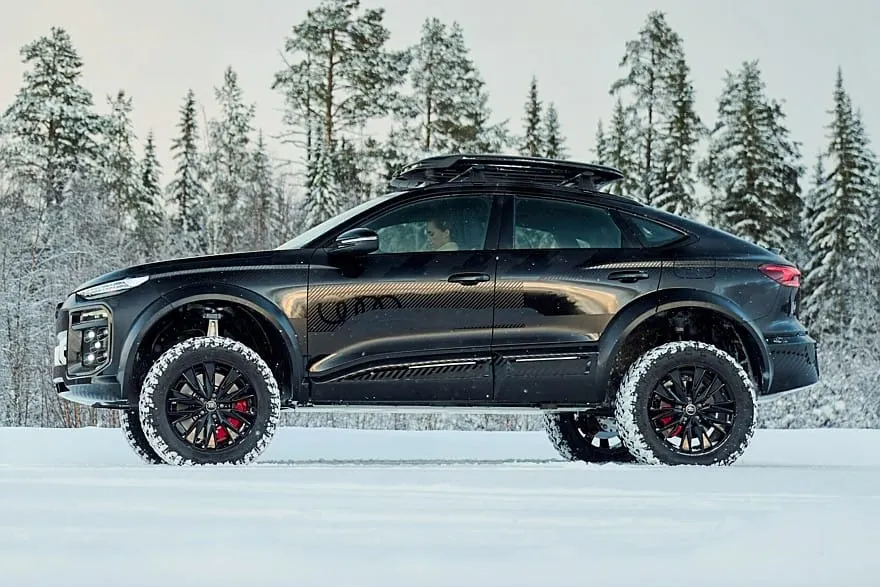 „Audi“ išslaptino ekstremalų ‚Q6 e-tron offroad‘