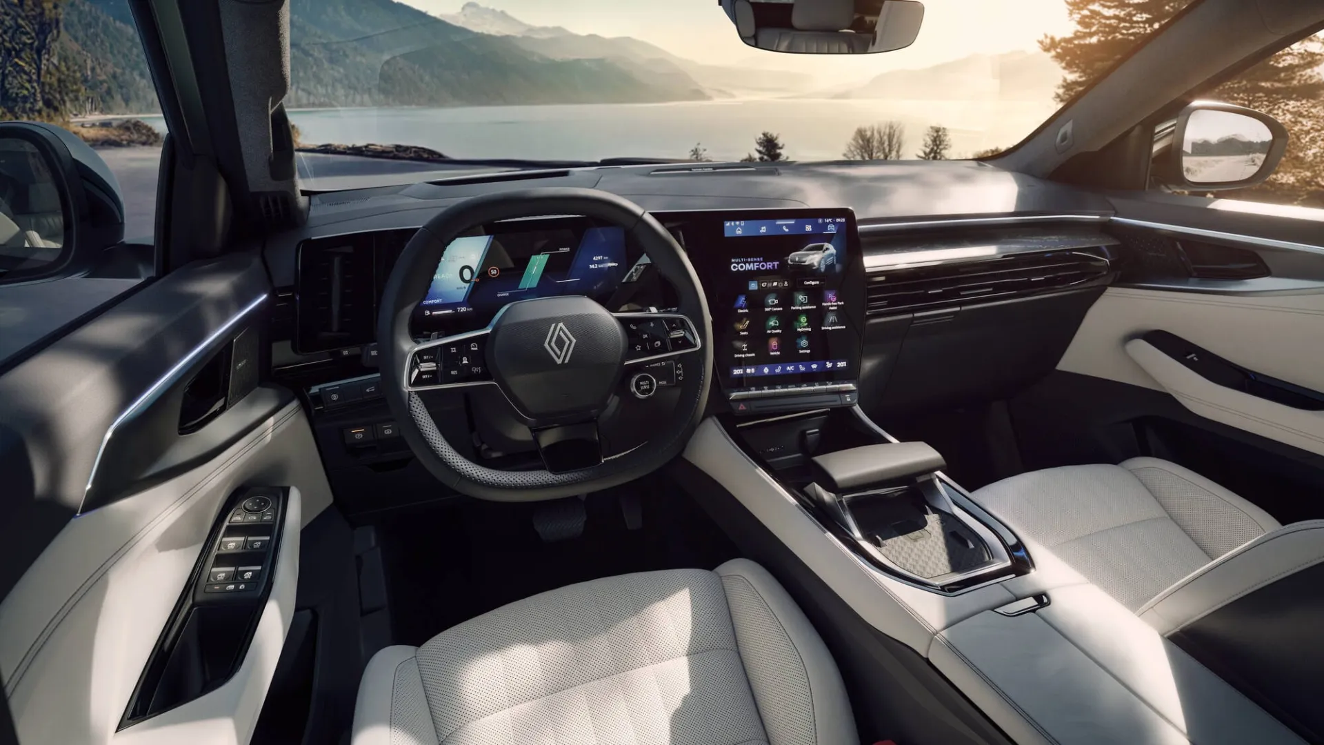 Pristatomas naujasis „RENAULT ESPACE“: modernizuotas efektyviausio rinkoje hibridinio šeimyninio automobilio dizainas