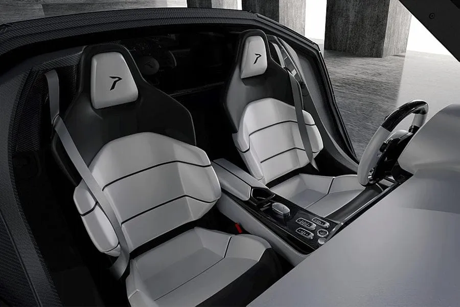 „Giugiaro“ superautomobilis ‚Peralta S‘ – duoklė septintojo dešimtmečio ‚Maserati Boomerang‘ koncepciniam automobiliui