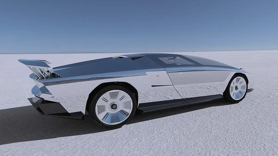„Giugiaro“ superautomobilis ‚Peralta S‘ – duoklė septintojo dešimtmečio ‚Maserati Boomerang‘ koncepciniam automobiliui